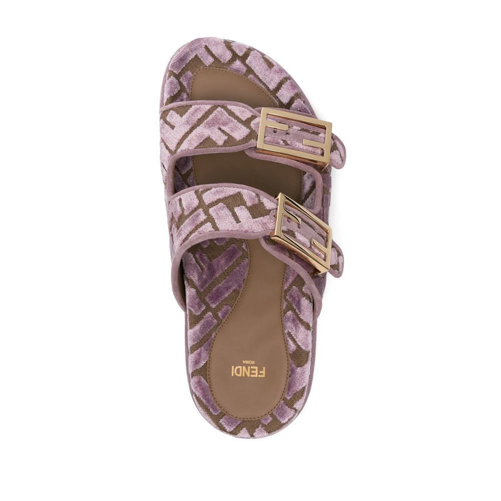 Fendi Pink Flip-Flops & Slides Women - 2