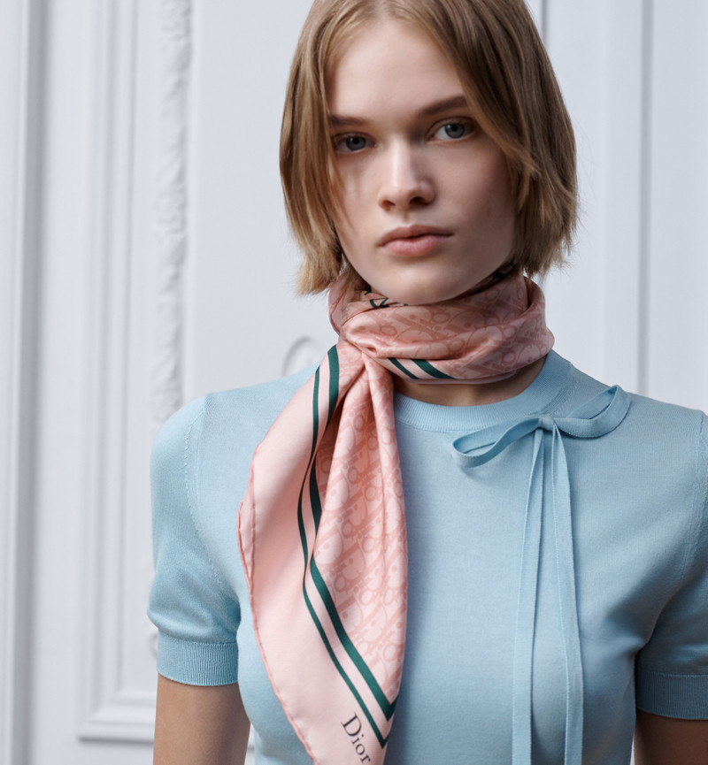 Dior Book Cover 70 Square Scarf outlook
