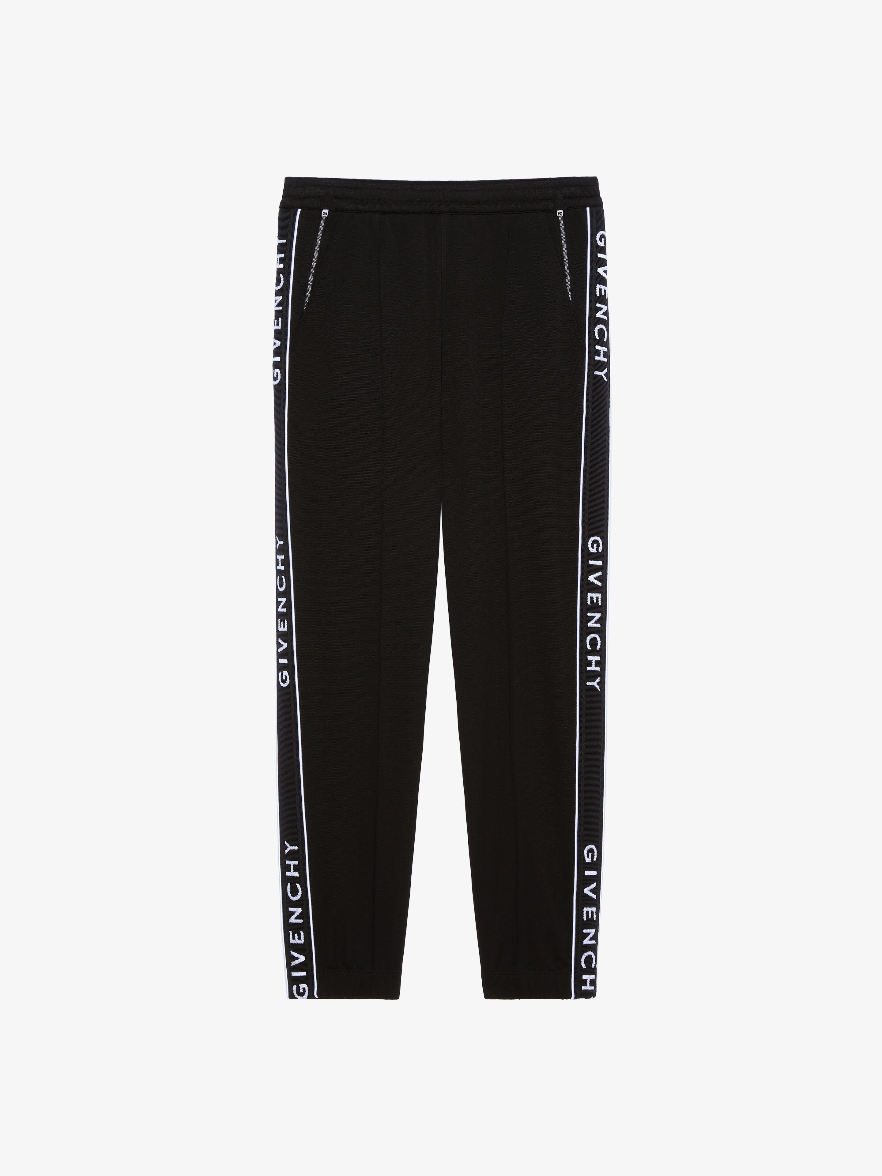 Givenchy Black and White Sporty Leggings Givenchy