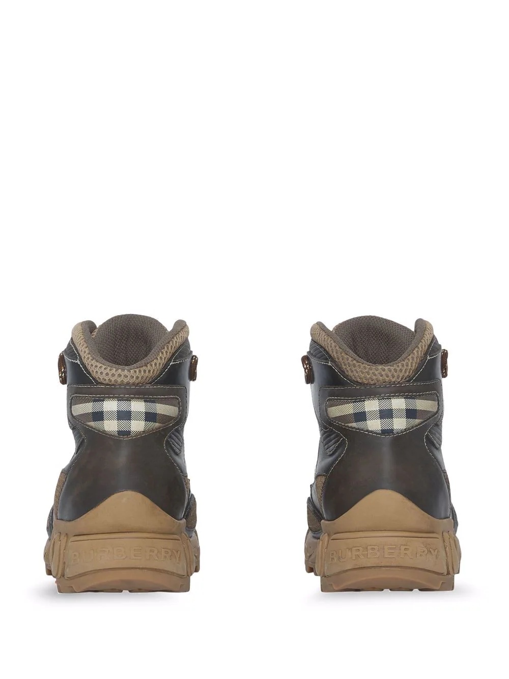 Tor leather-panelled boots - 3