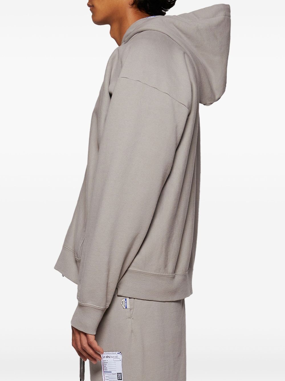 logo-patch hoodie - 4