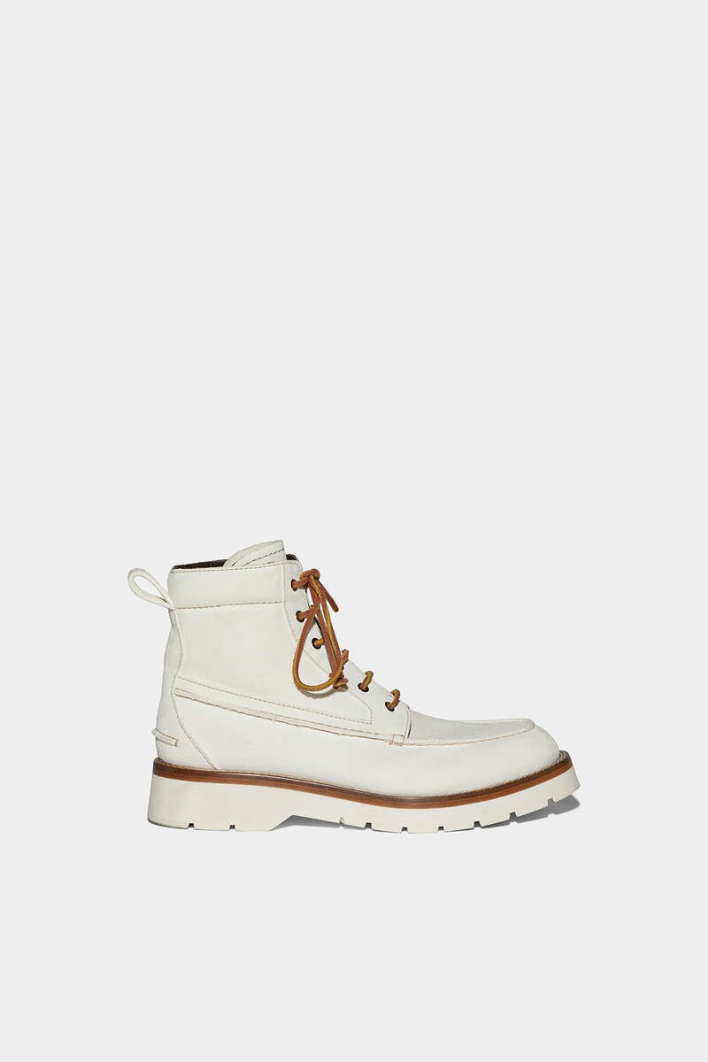 PREPPY PASTEL BOAT ANKLE BOOTS 1