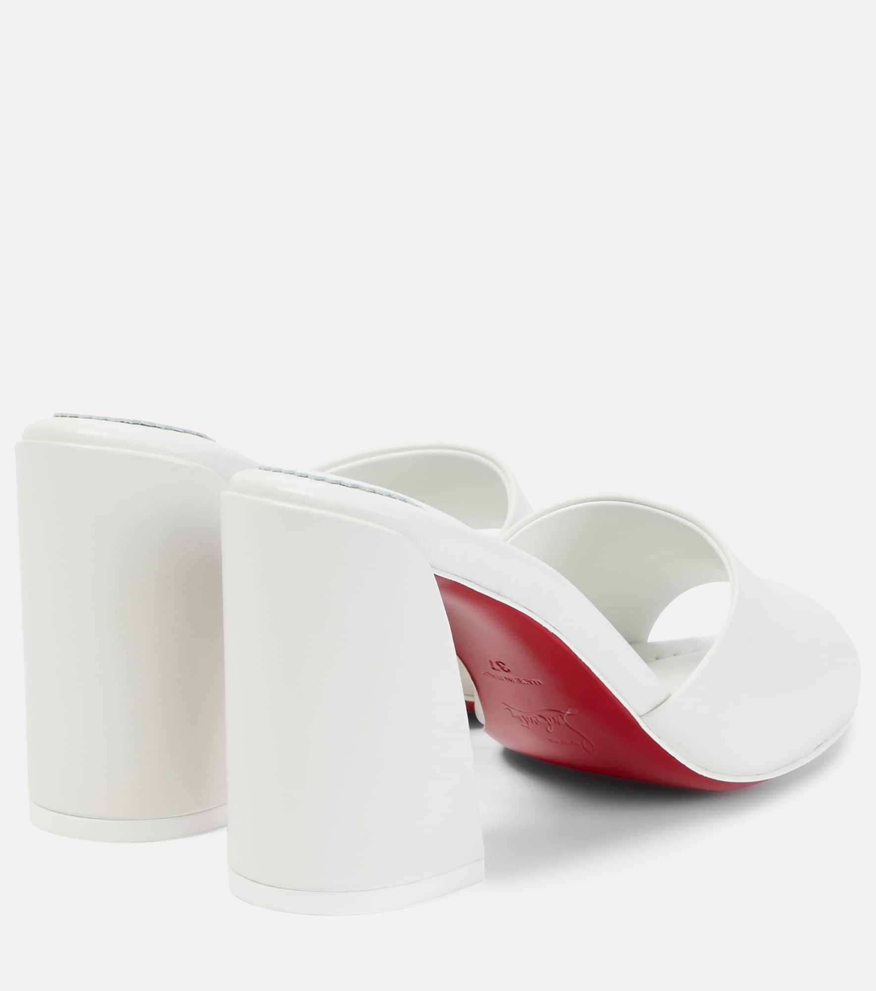 Jane leather mules - 3