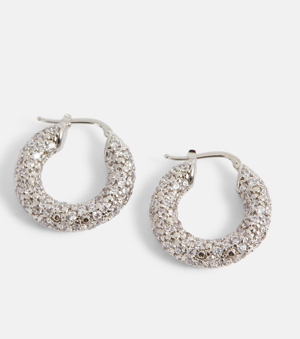 Crystal-embellished earrings - 4