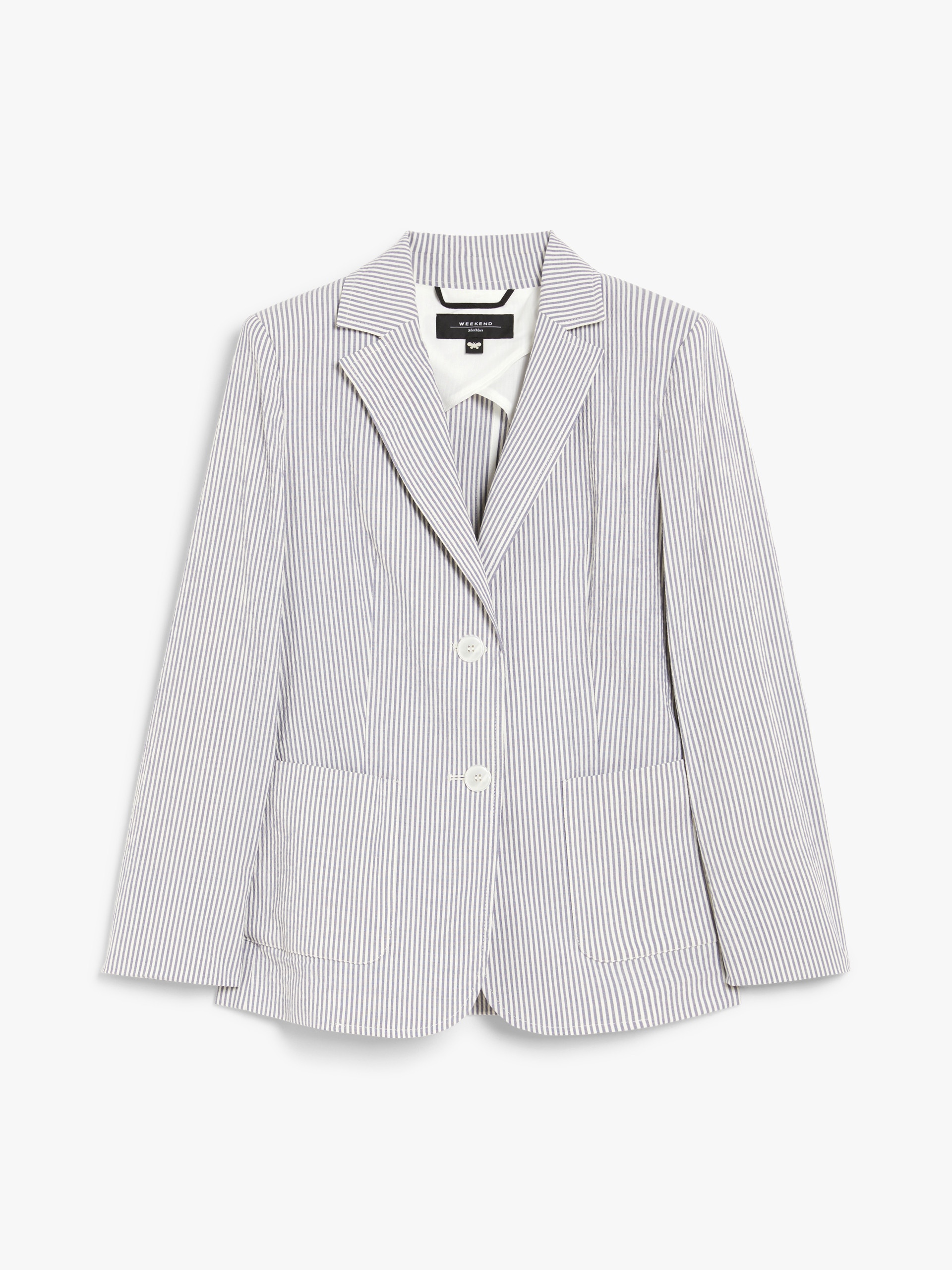 ALETTA Cotton seersucker blazer - 1