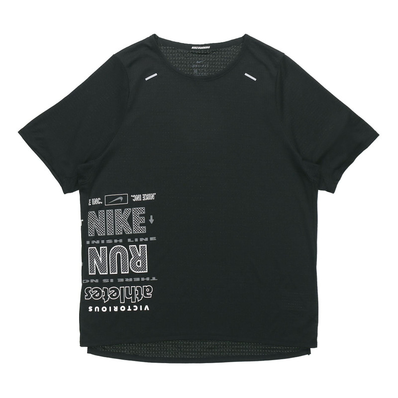 Nike Rise 365 Future Fast Nike Run Running Short Sleeve Black CK0678-010 - 1