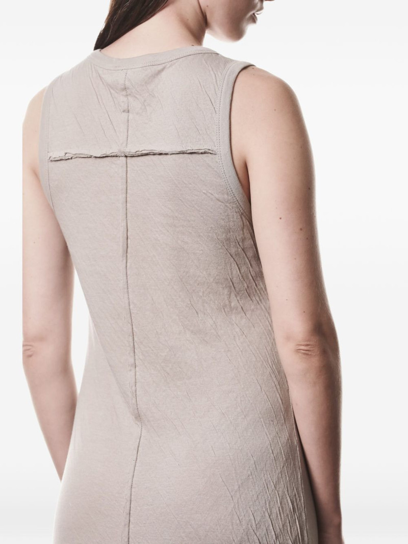 side-slit textured midi dress 5