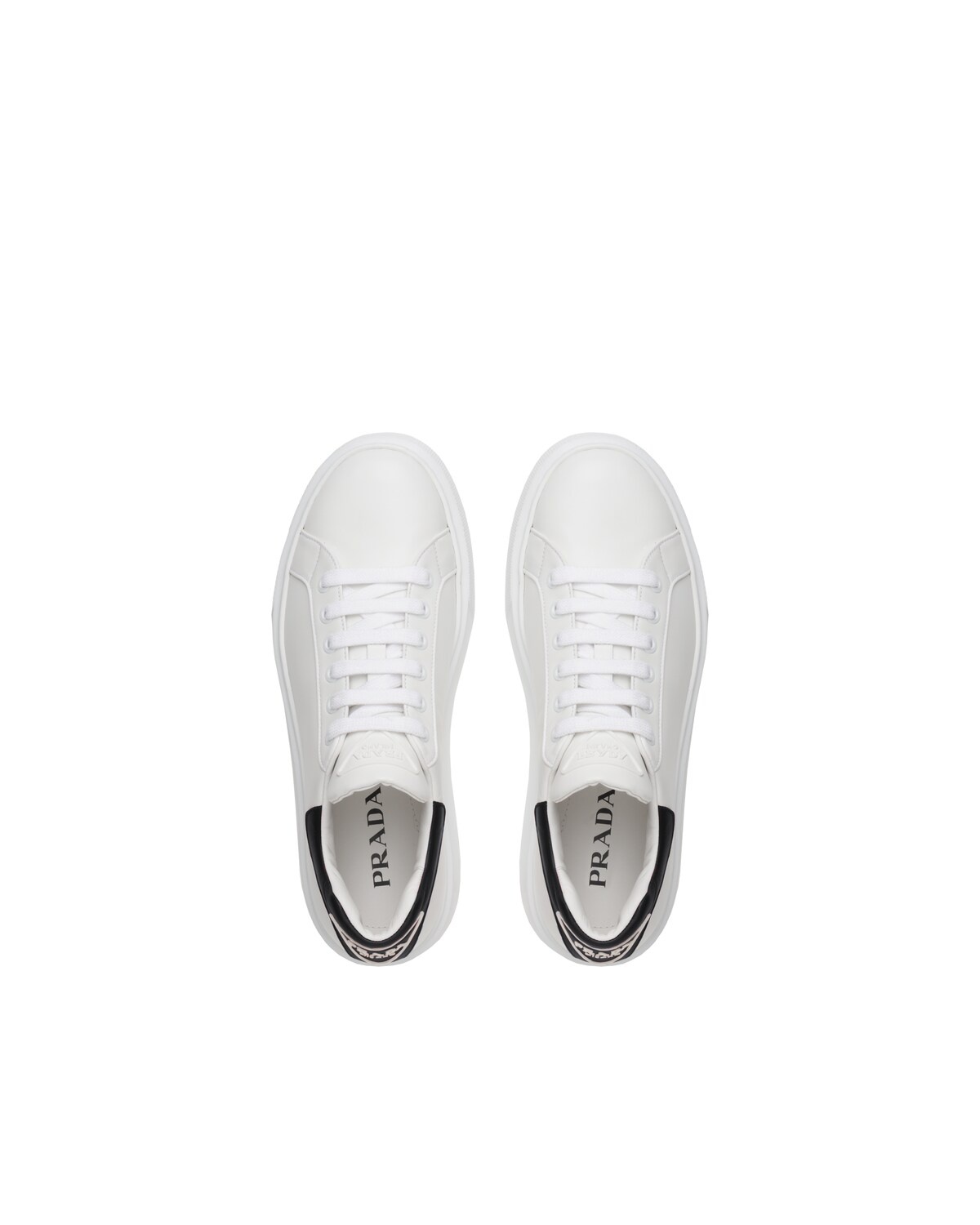 Prada Macro leather sneakers - 4