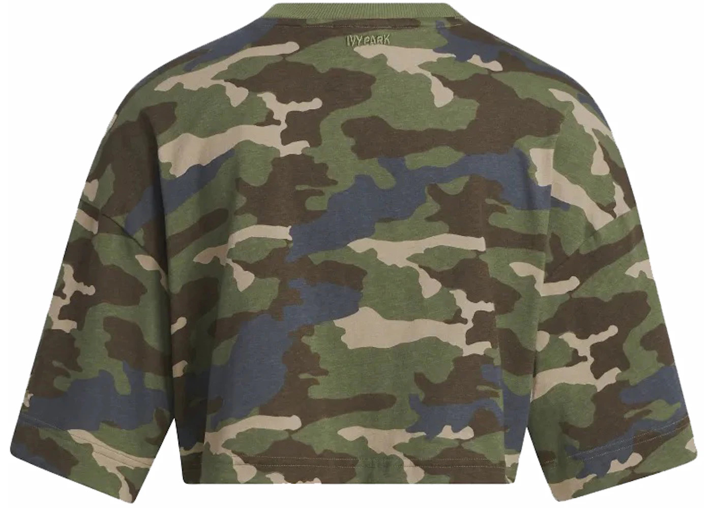 adidas Ivy Park Crop Tee Camo Print - 2