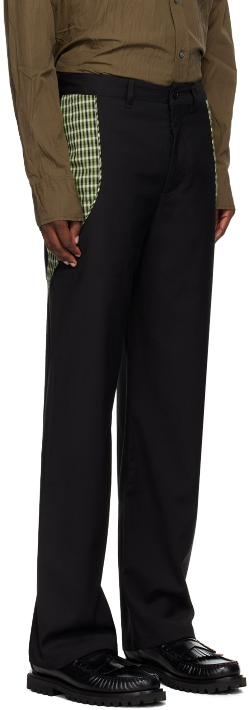 Wood Wood Black Will Trousers outlook