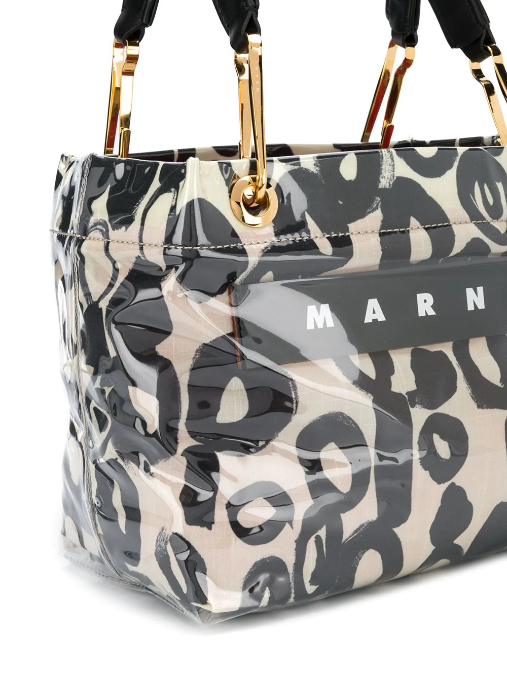 logo print tote - 4