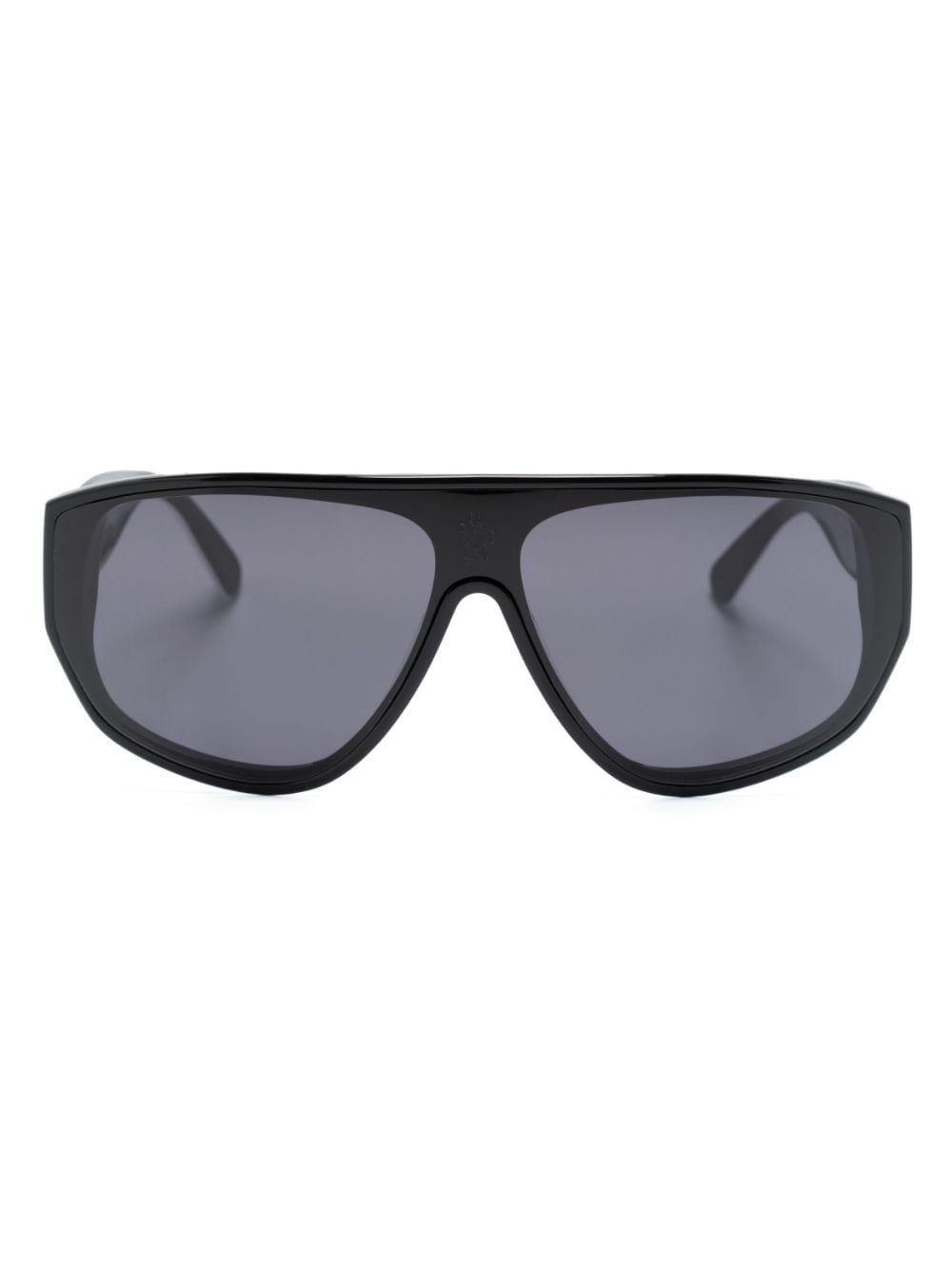 logo-engraved pilot-frame sunglasses - 1
