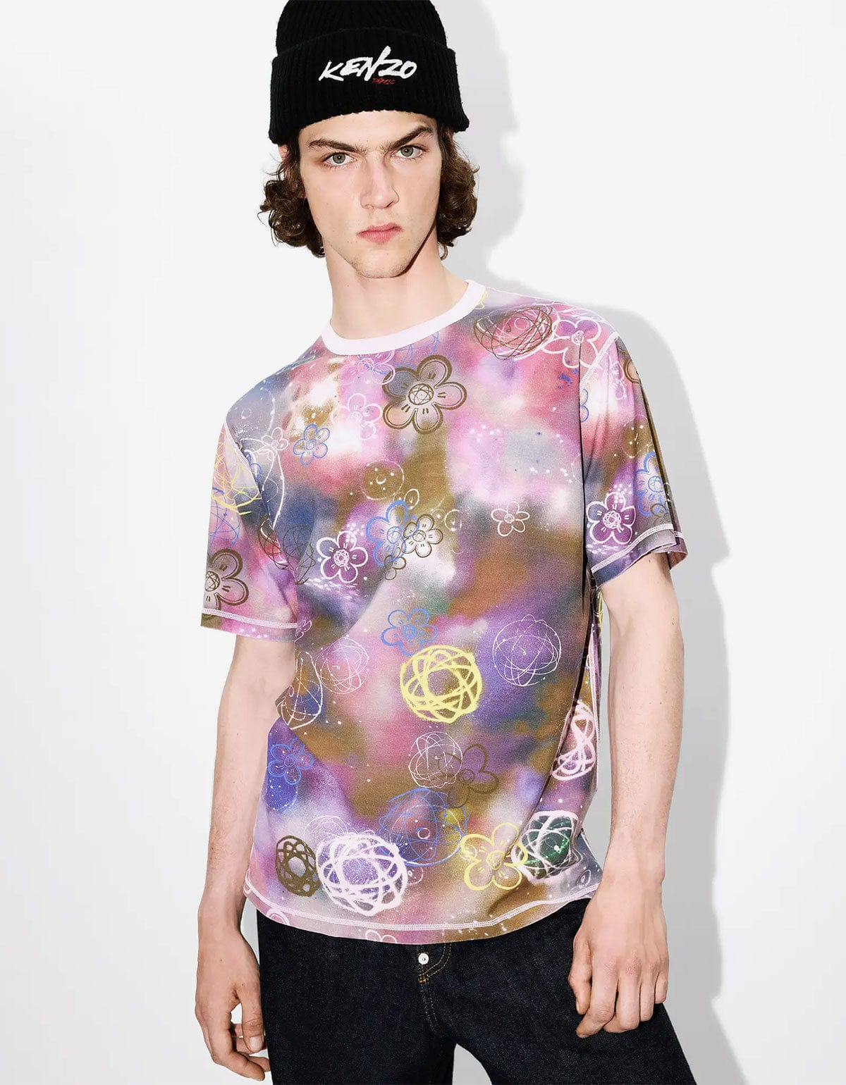 Kenzo x Futura 2000 Pink Reversible T-Shirt - 12