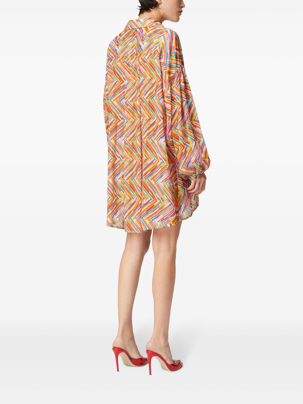 printed beach dress - 4