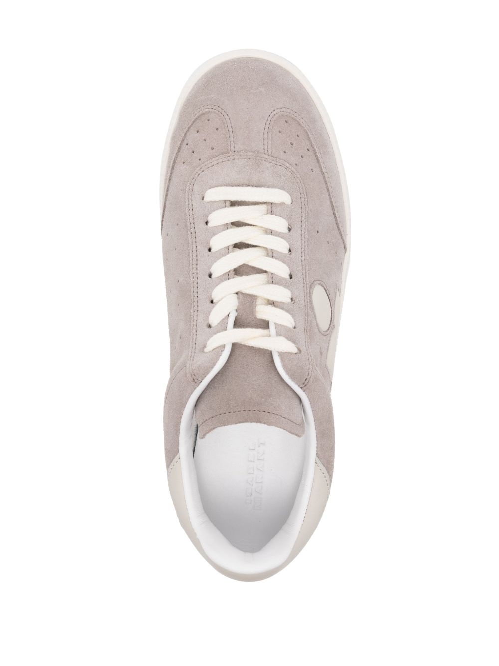Bryce panelled suede sneakers - 4