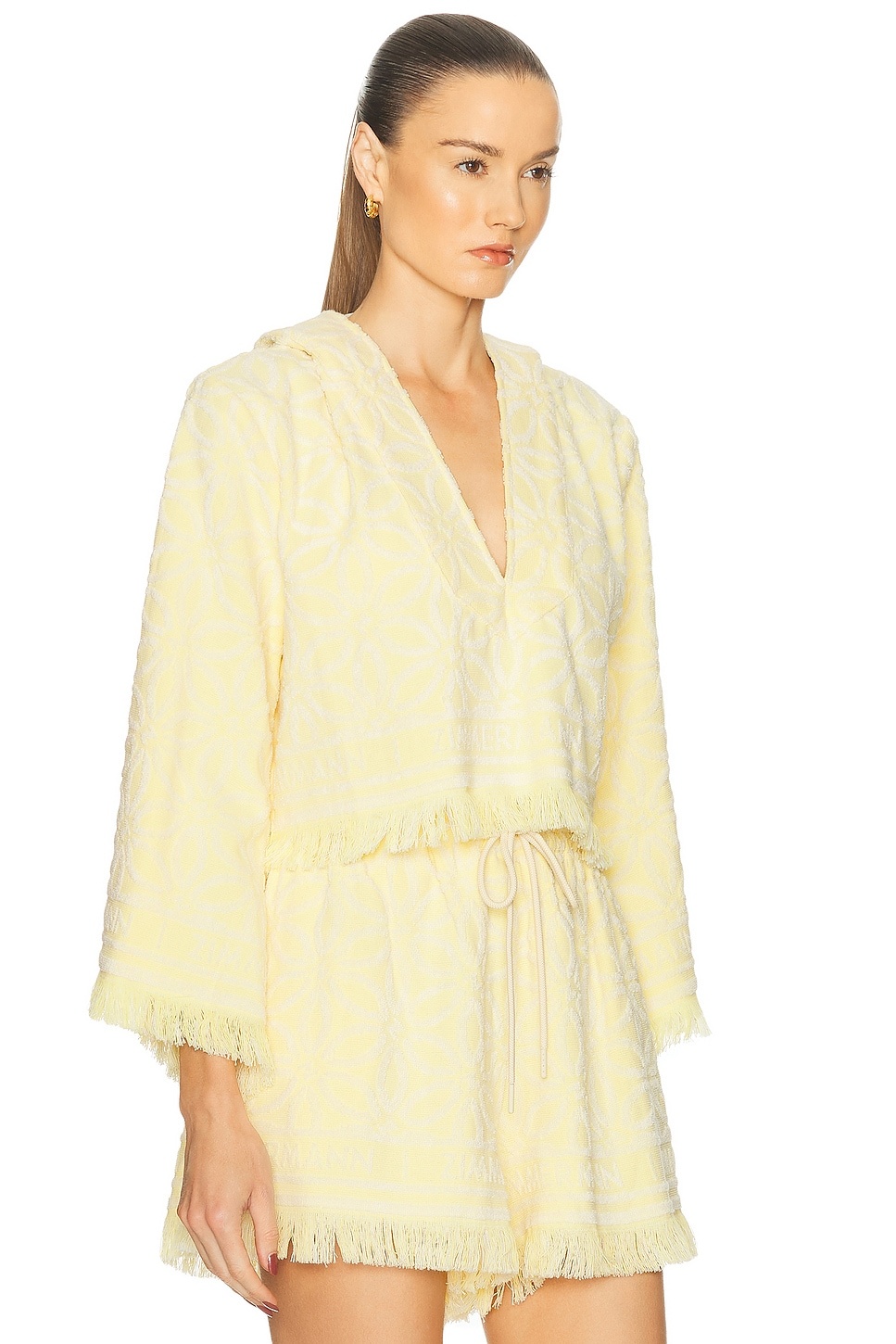 Coco Towelling Hooded Top - 2