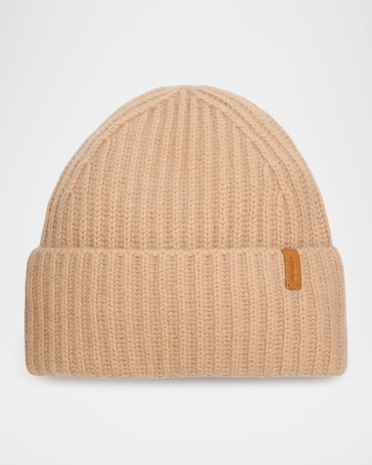 Cashmere Chunky Knit Beanie - 1