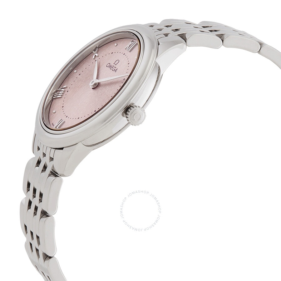 Omega De Ville Quartz Rose Silvery Dial Ladies Watch 434.10.30.60.02.001 - 2