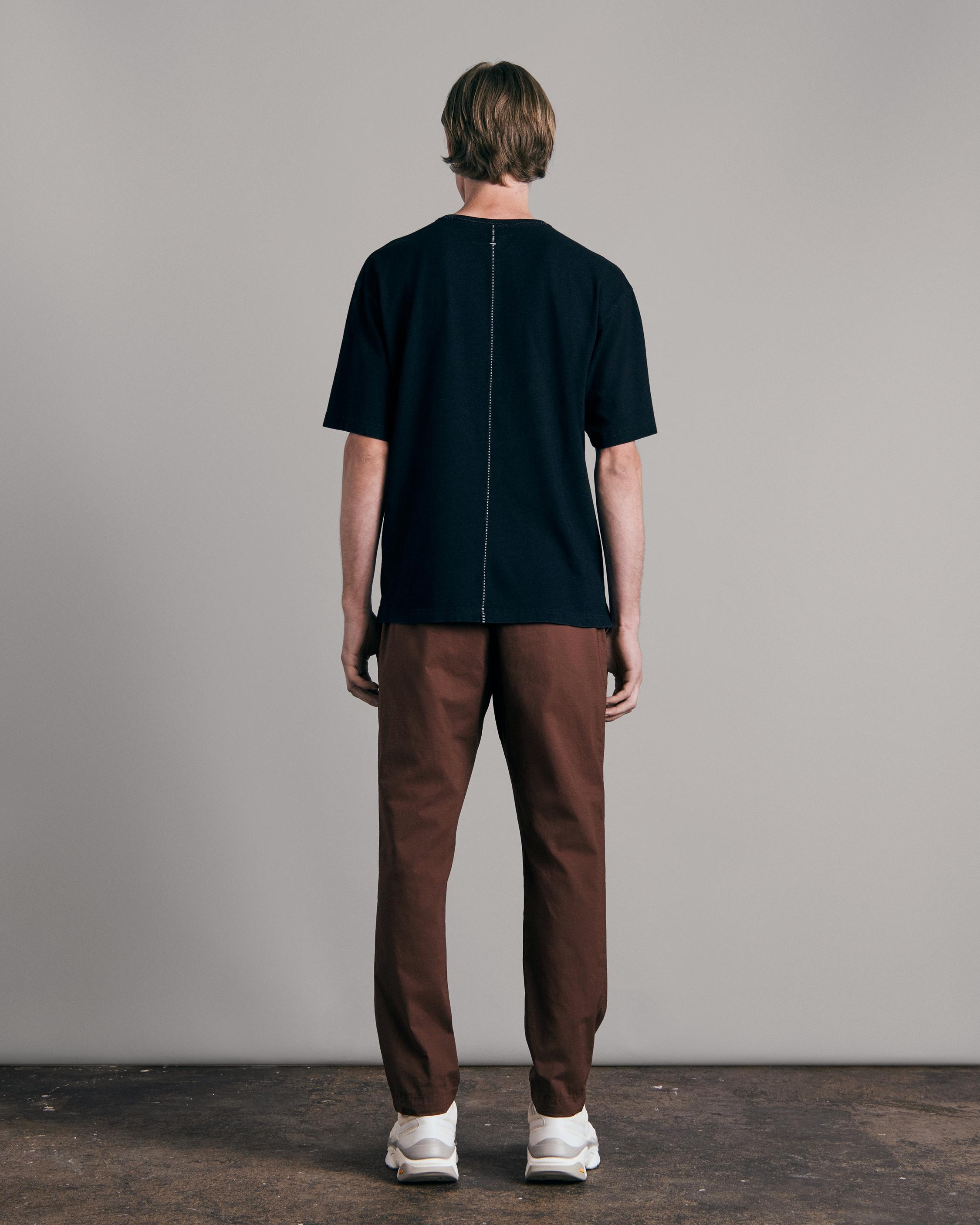 Indigo Solid Tee - 5