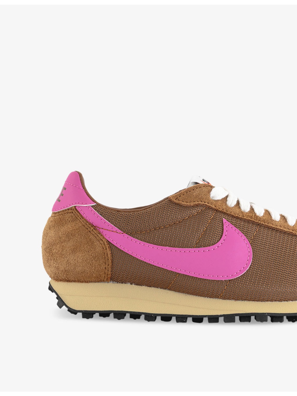 LD 1000 Logo-Embroidered Suede and Mesh Low-Top Trainers - 5
