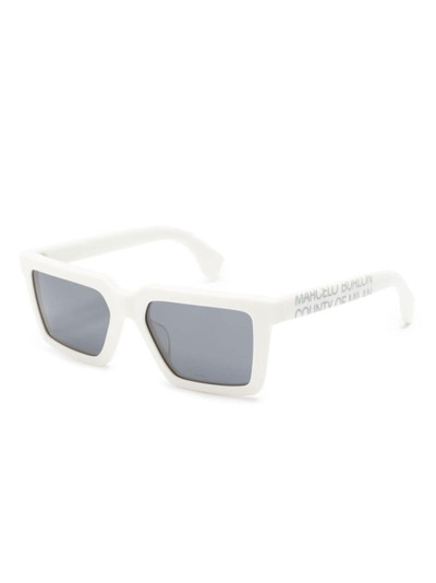 Marcelo Burlon County Of Milan Paramela square-frame sunglasses outlook