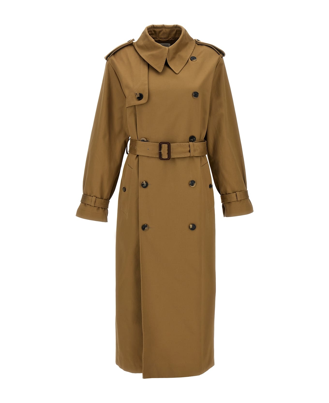 SAINT LAURENT Serge Double-breasted Trench Coat | italist