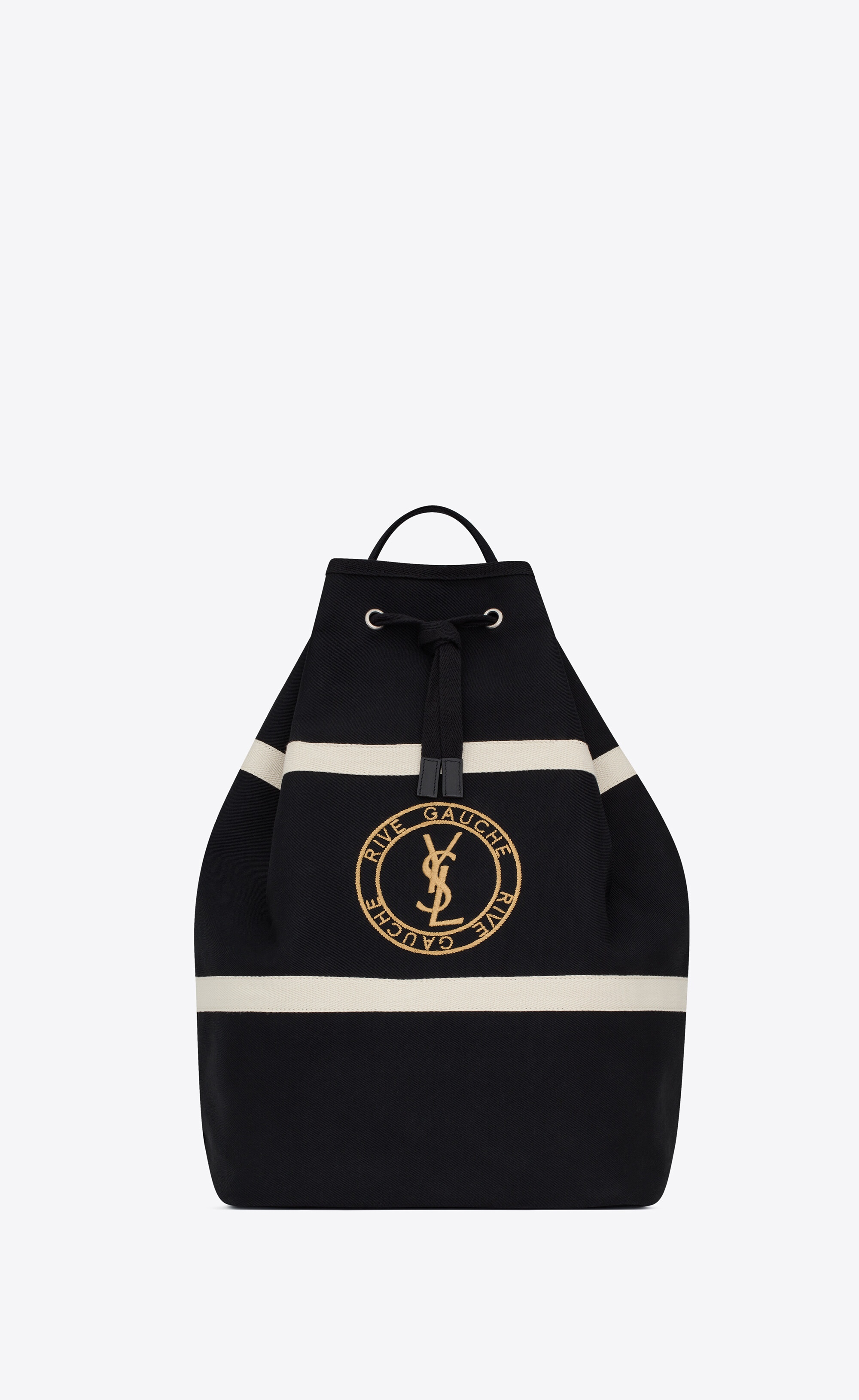 rive gauche sling bag in canvas - 1
