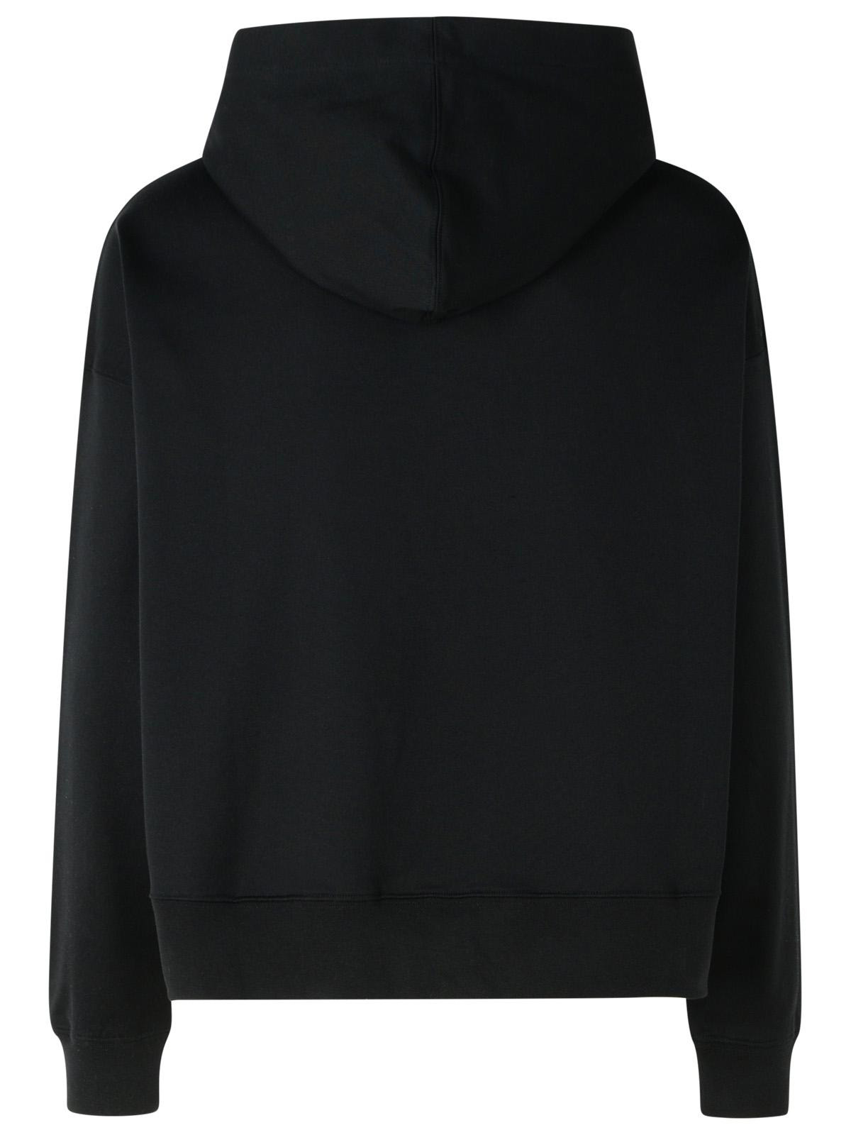 Palm Angels Black Cotton Sweatshirt Men - 3