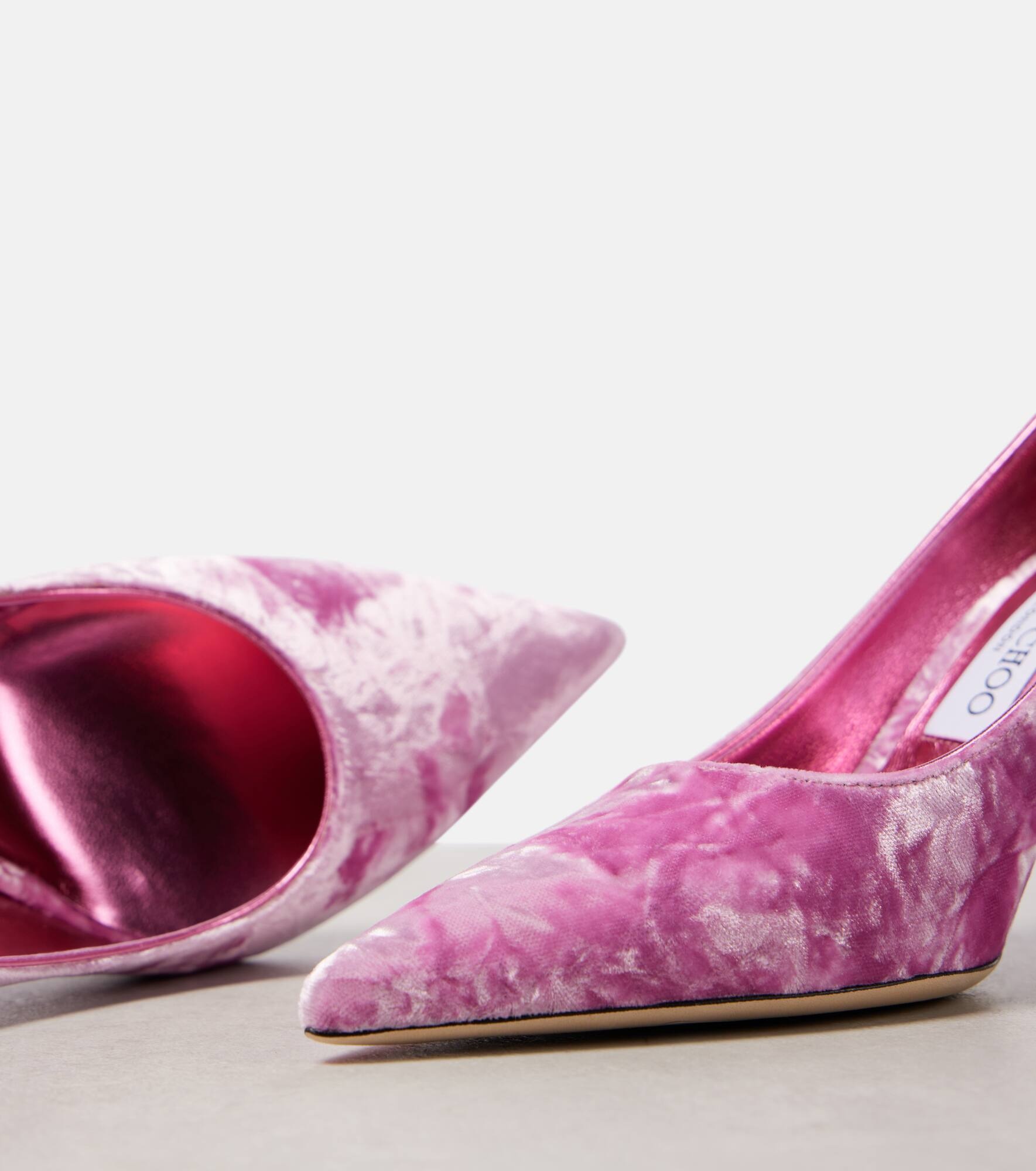 Love 85 velvet pumps - 5