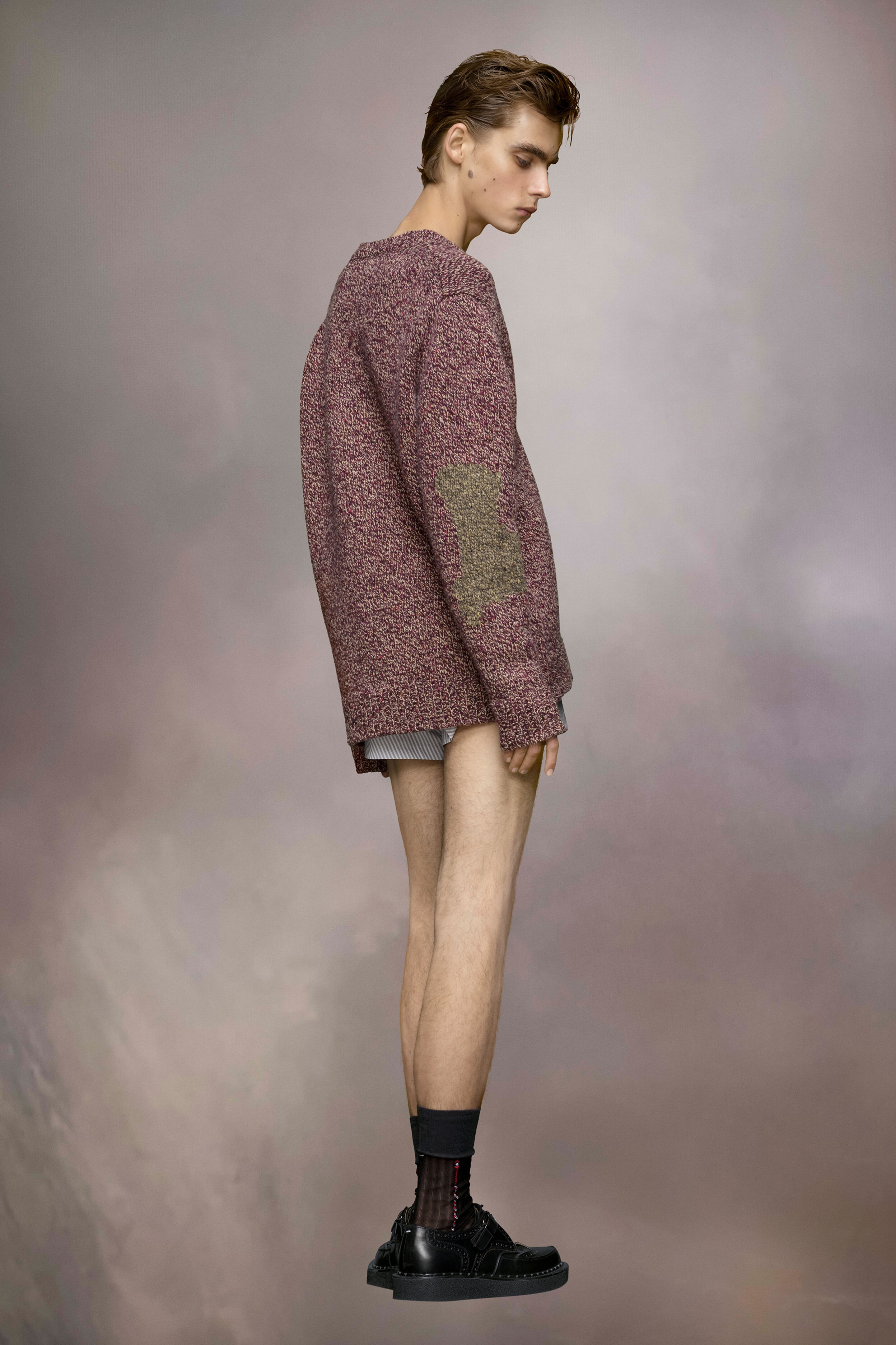 Mended cardigan - 3
