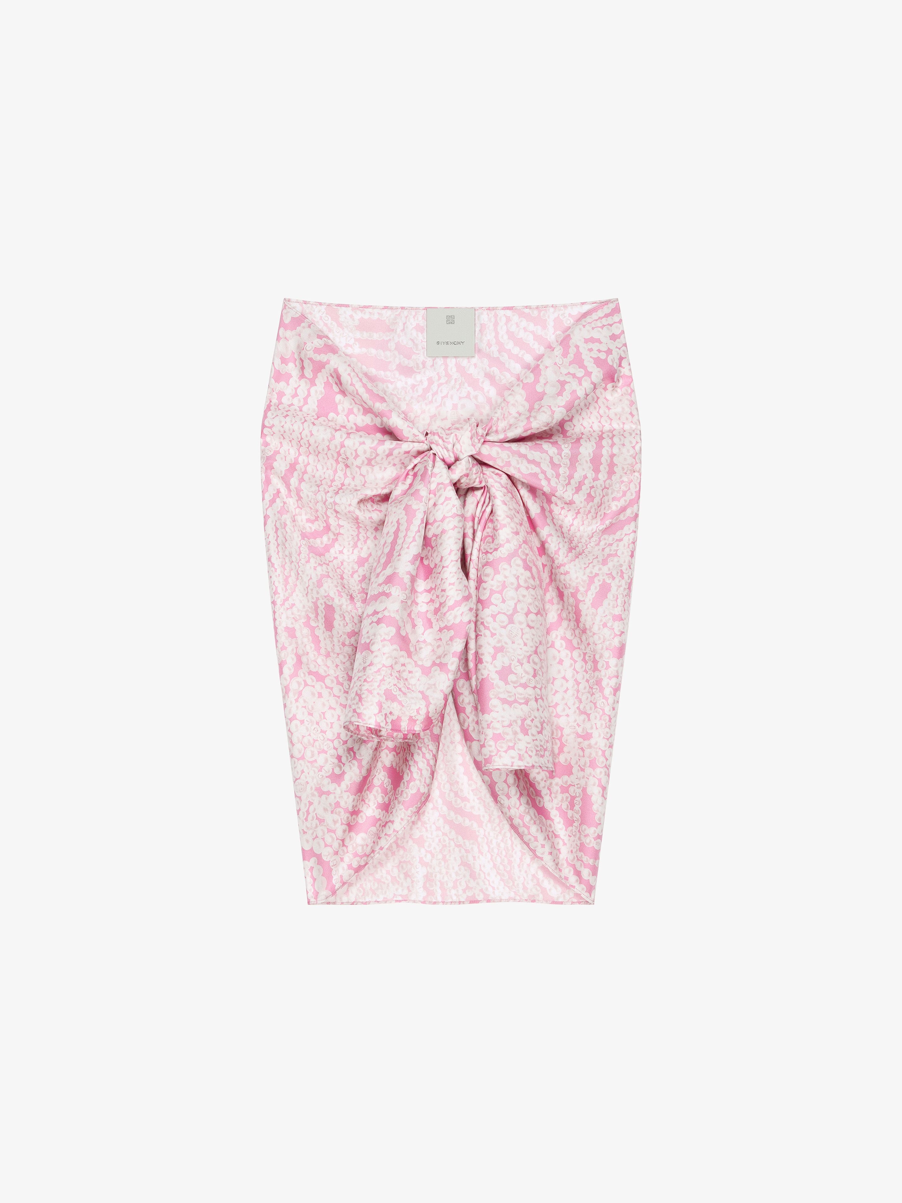 SARONG IN PRINTED SILK - 1