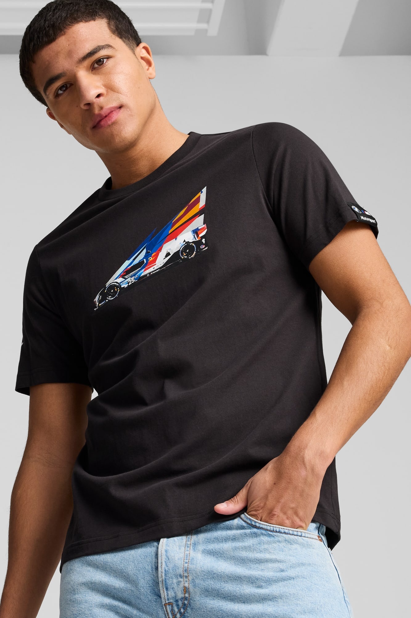 BMW M Motorsport Men's Car Graphic Tee - 3