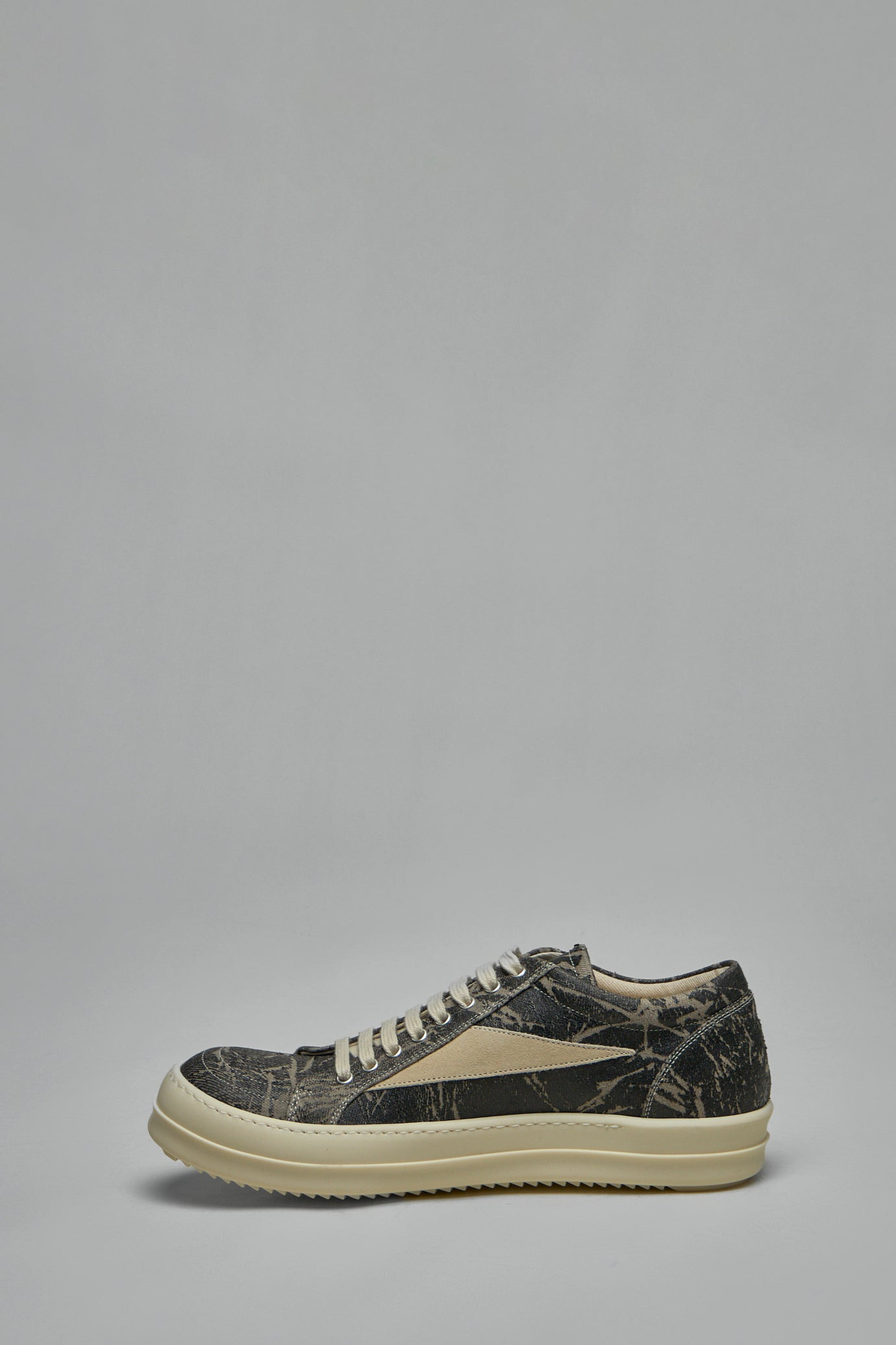 Denim Vintage Low Sneakers - 3