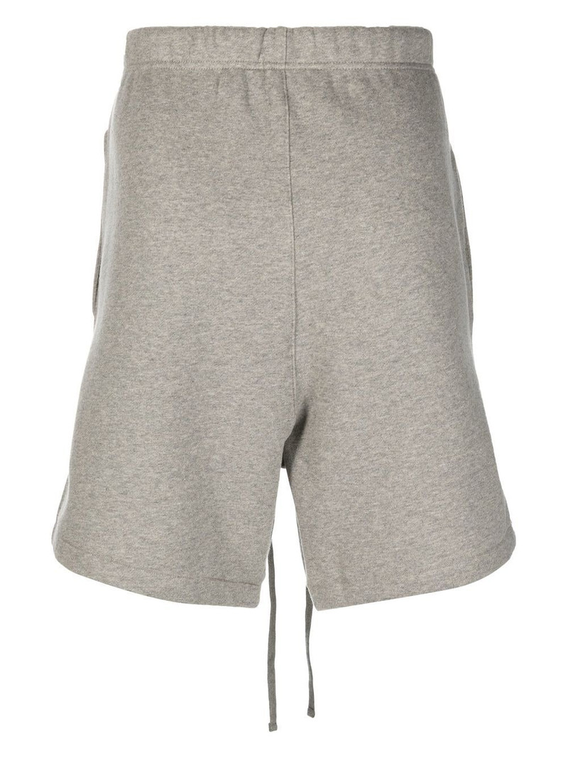 ESSENTIALS logo drawstring shorts outlook