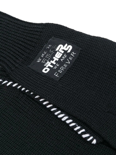 Raf Simons wool knit gloves outlook