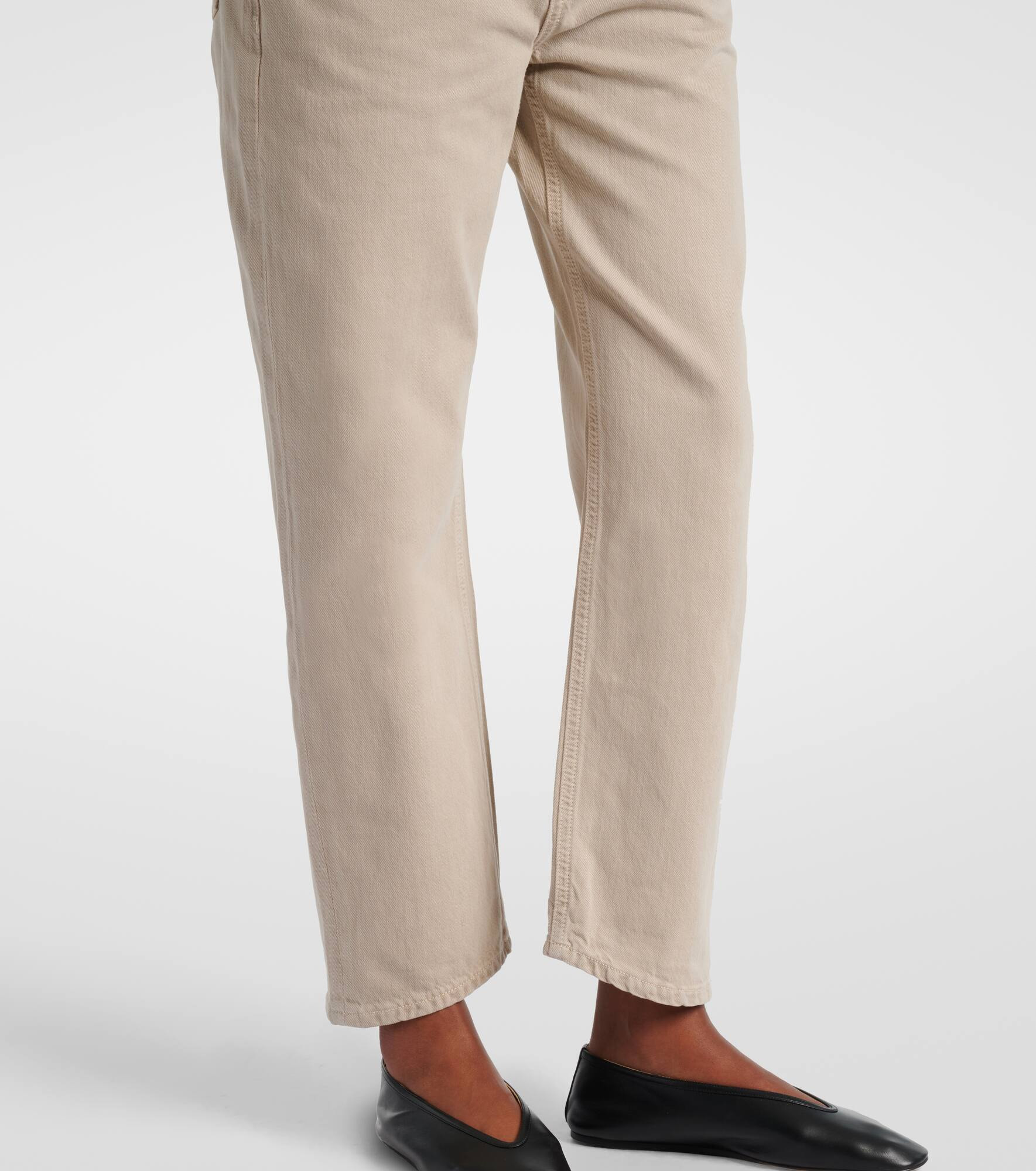 Dahlia mid-rise barrel-leg jeans - 5