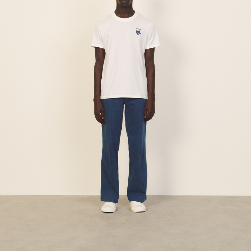 Cotton T-shirt with patch 6