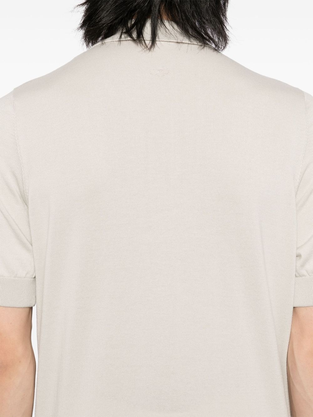 cotton polo shirt - 4