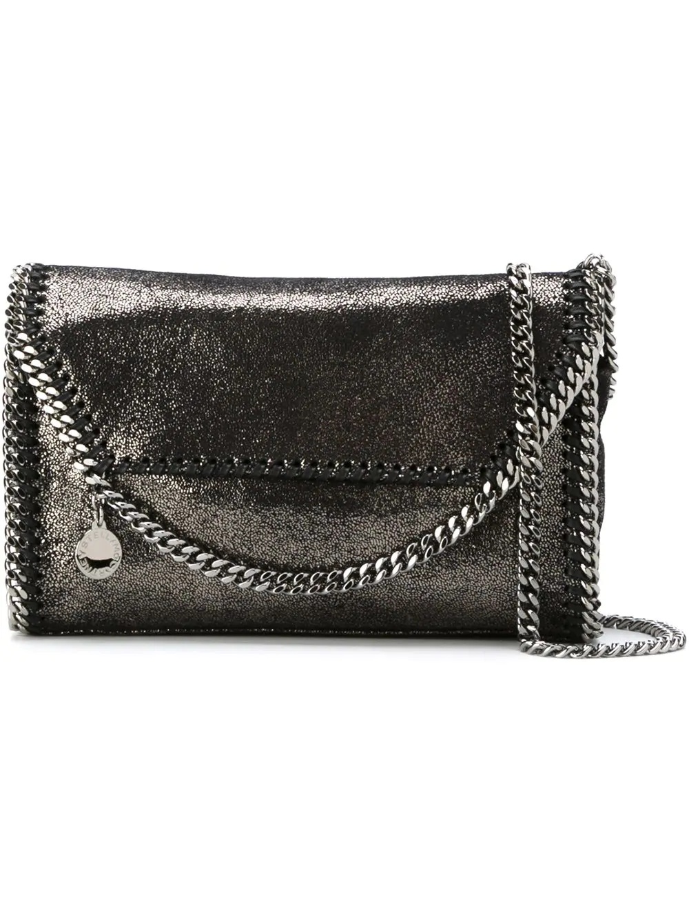 metallic Falabella shoulder bag - 1