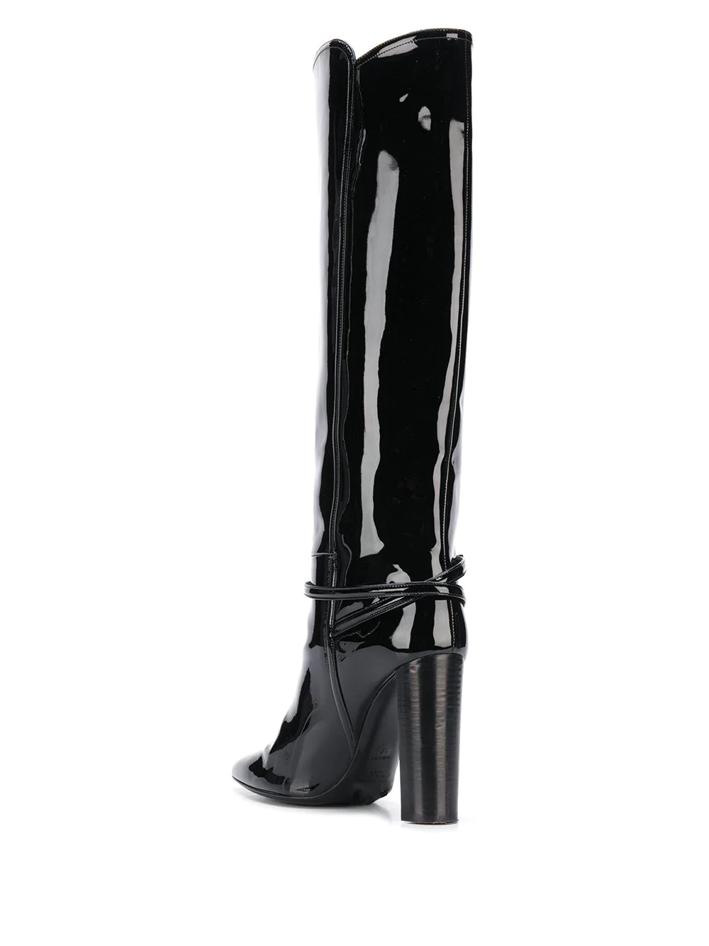 patent leather boots - 3