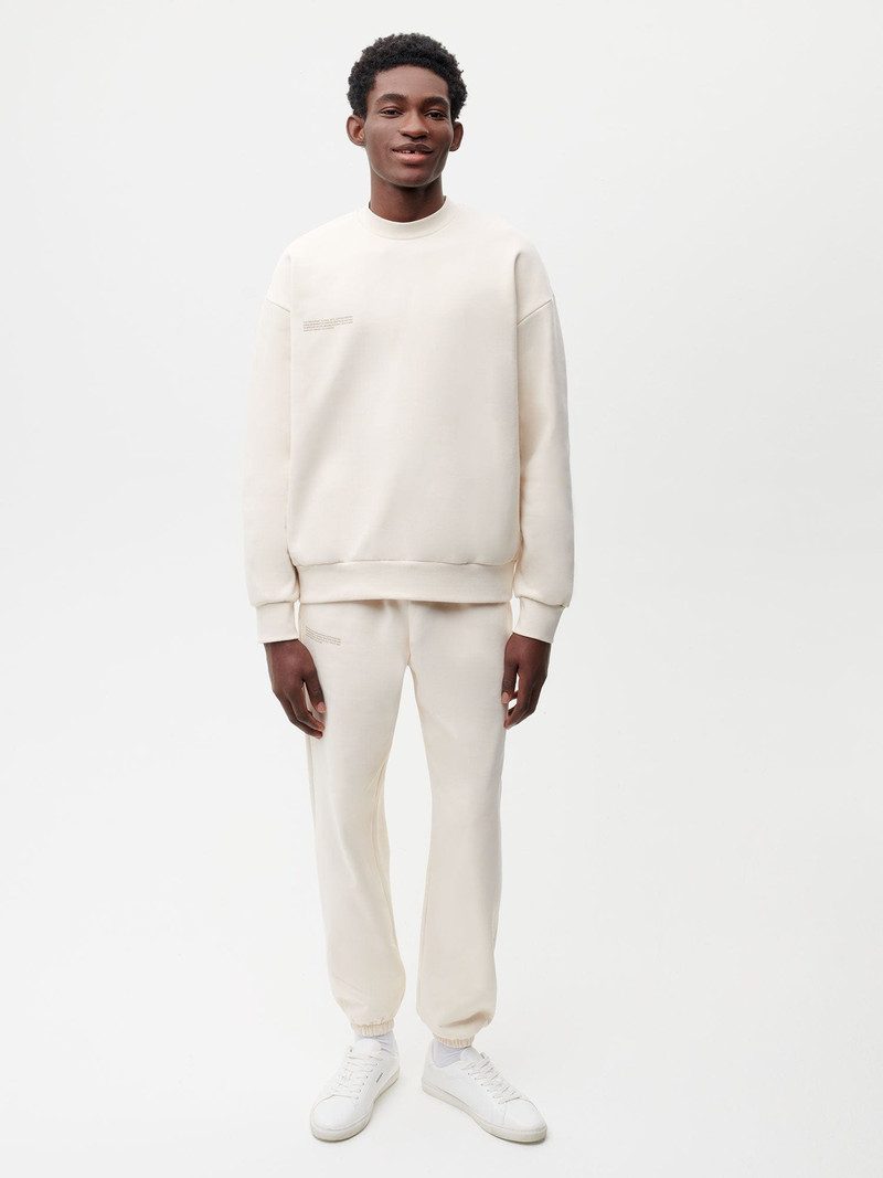 PANGAIA Mens In Conversion Cotton Track Pants - Cotton White outlook