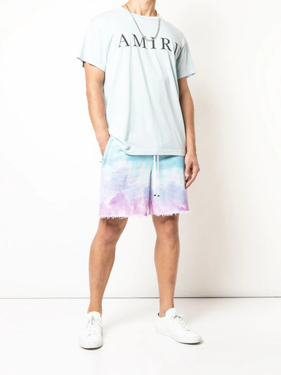 AMIRI watercolour track shorts outlook