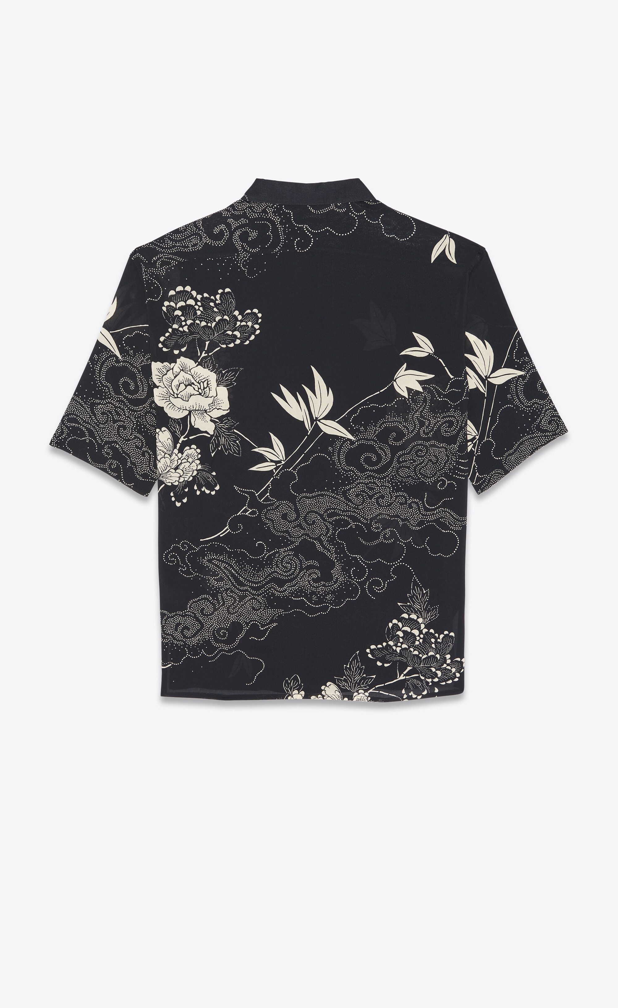 shirt in printed viscose - 2