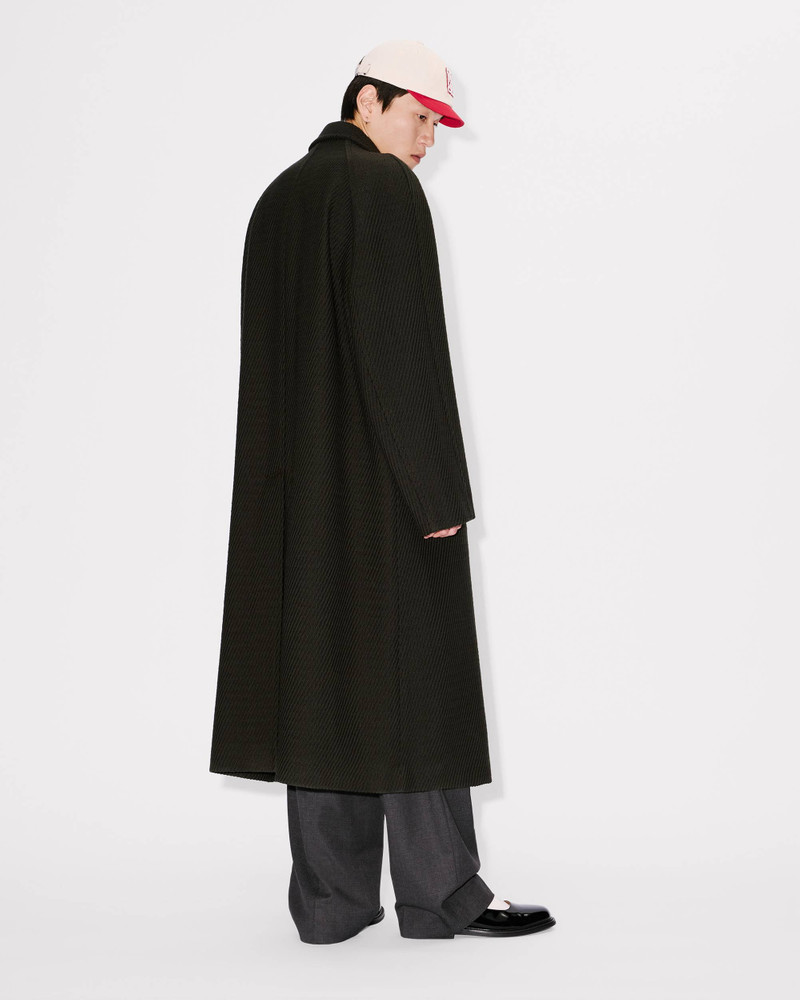 Wrap coat in mixed virgin wool 4