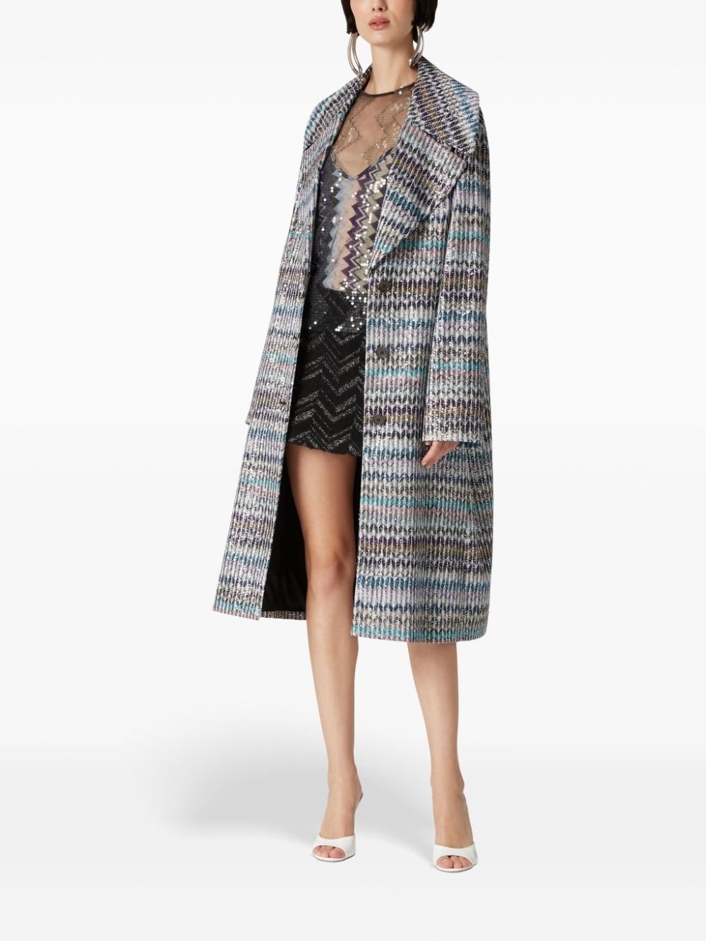 zigzag coat - 2