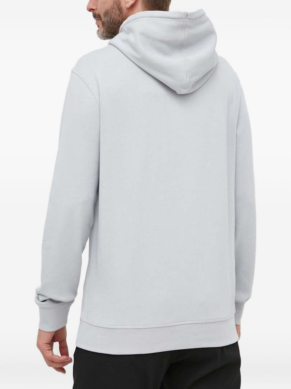 logo-patch hoodie - 2