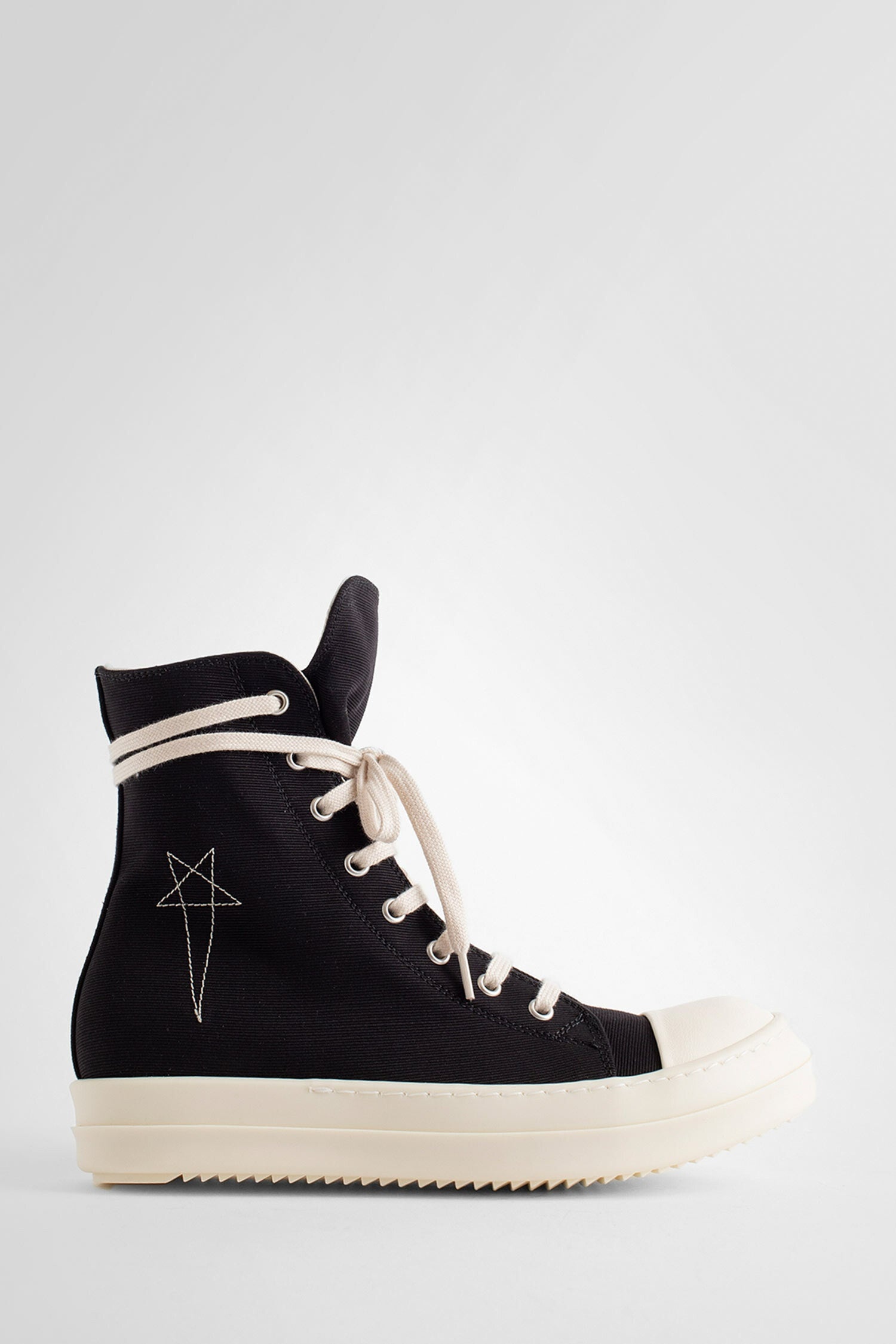 RICK OWENS WOMAN BLACK SNEAKERS - 1