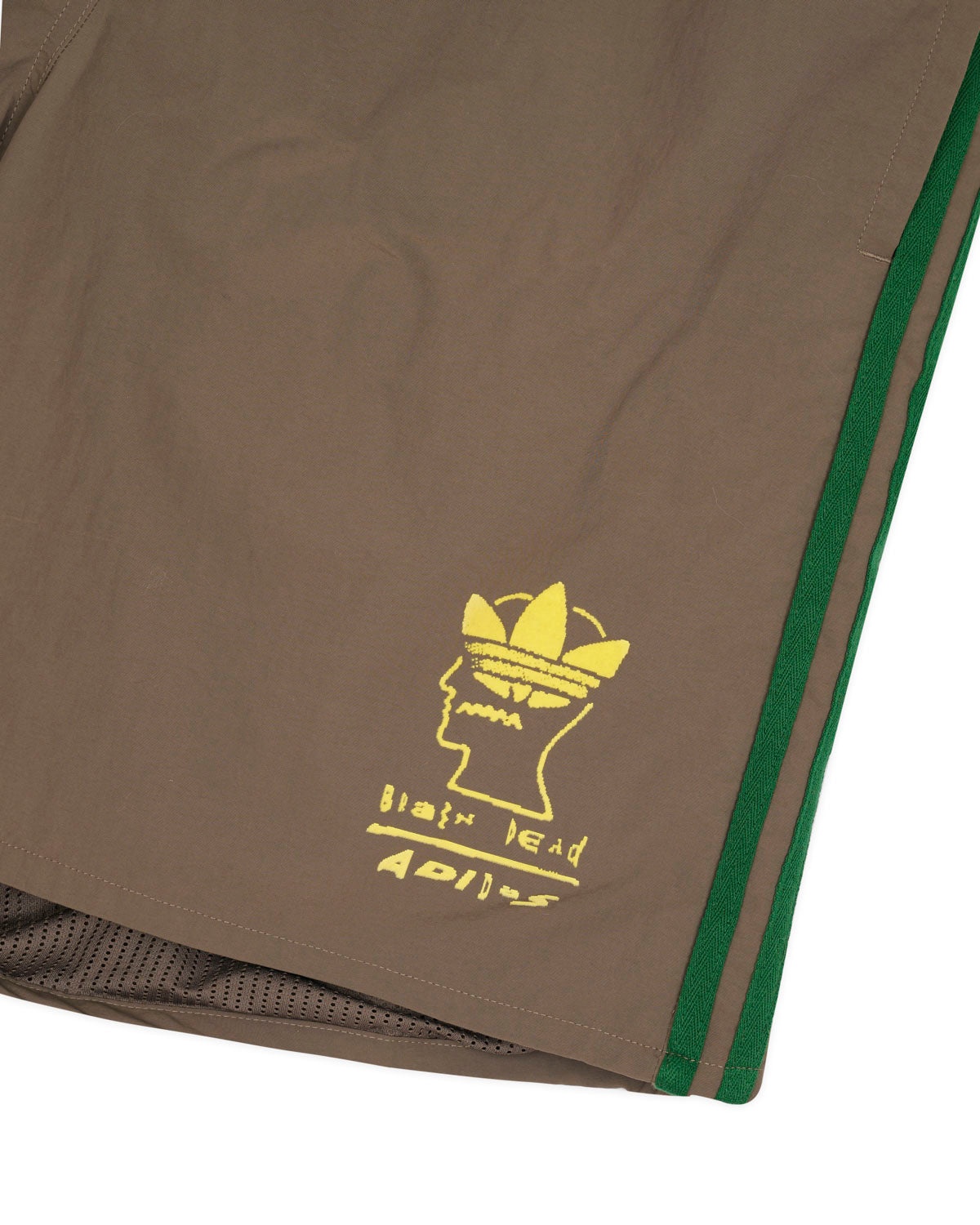 Brain Dead x Adidas Track Shorts - Brown - 3