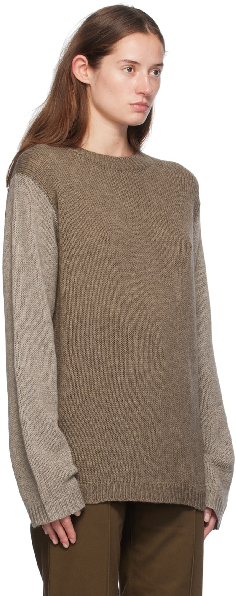 SOFIE D'HOORE Gray Matcha Sweater outlook