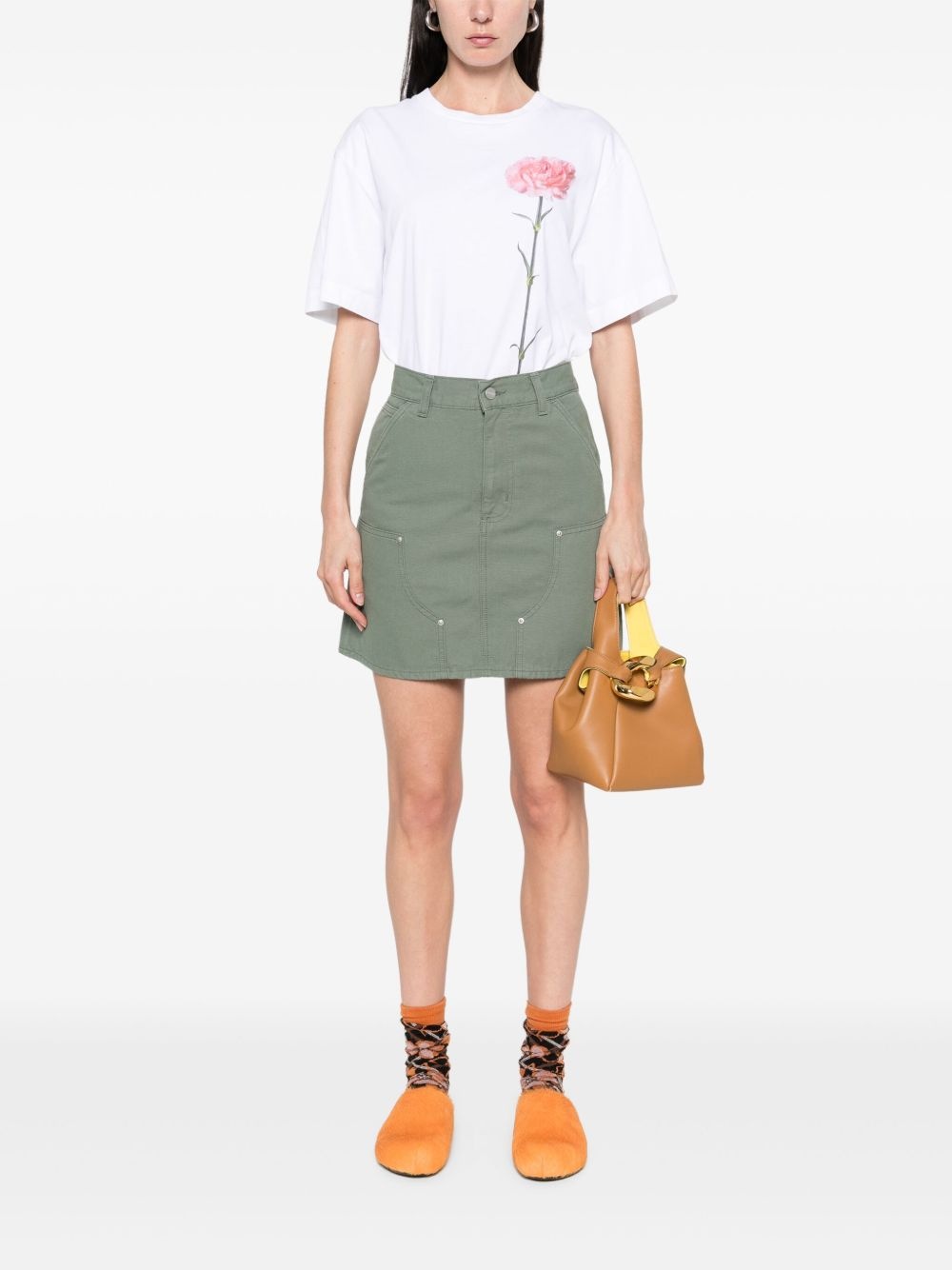 Double Knee mini skirt - 2